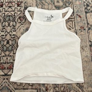 free people cropped tank.